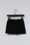 BASERANGE Fine Cotton Shorts SEOLSH Black